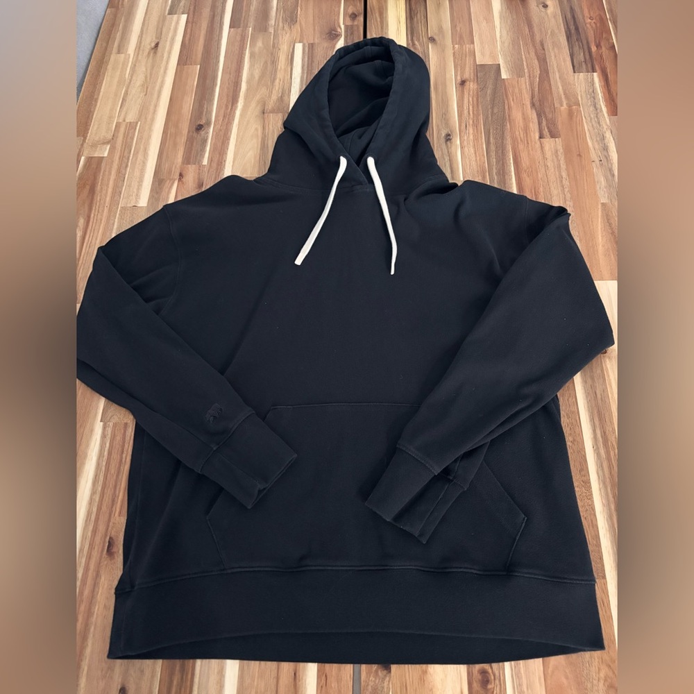 The Normal Brand Black Pullover Hoodie – Size Large